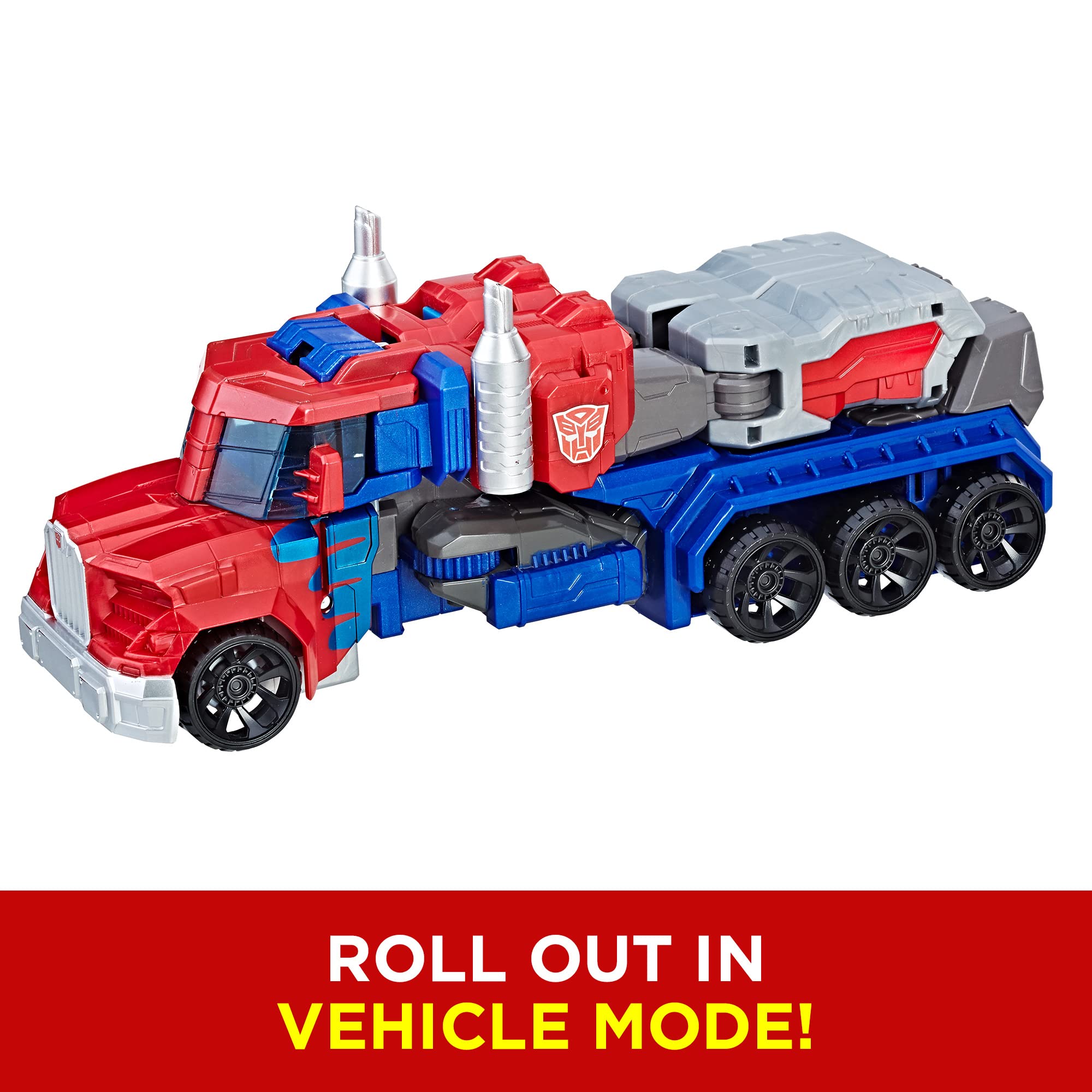 Transformers Optimus Prime close-up of sculpted chest and head detail emphasizing durable finish
