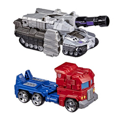 Transformers Optimus Prime robot close-up highlighting sculpt detail and durable play benefit