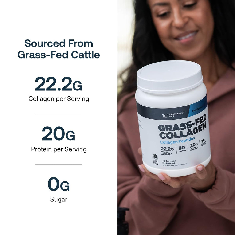 Transparent Labs addition to smoothie showing easy blending benefit