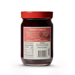 TRAVERSE CITY WHISKEY CO. textura cercana de cereza resaltando jugosidad natural