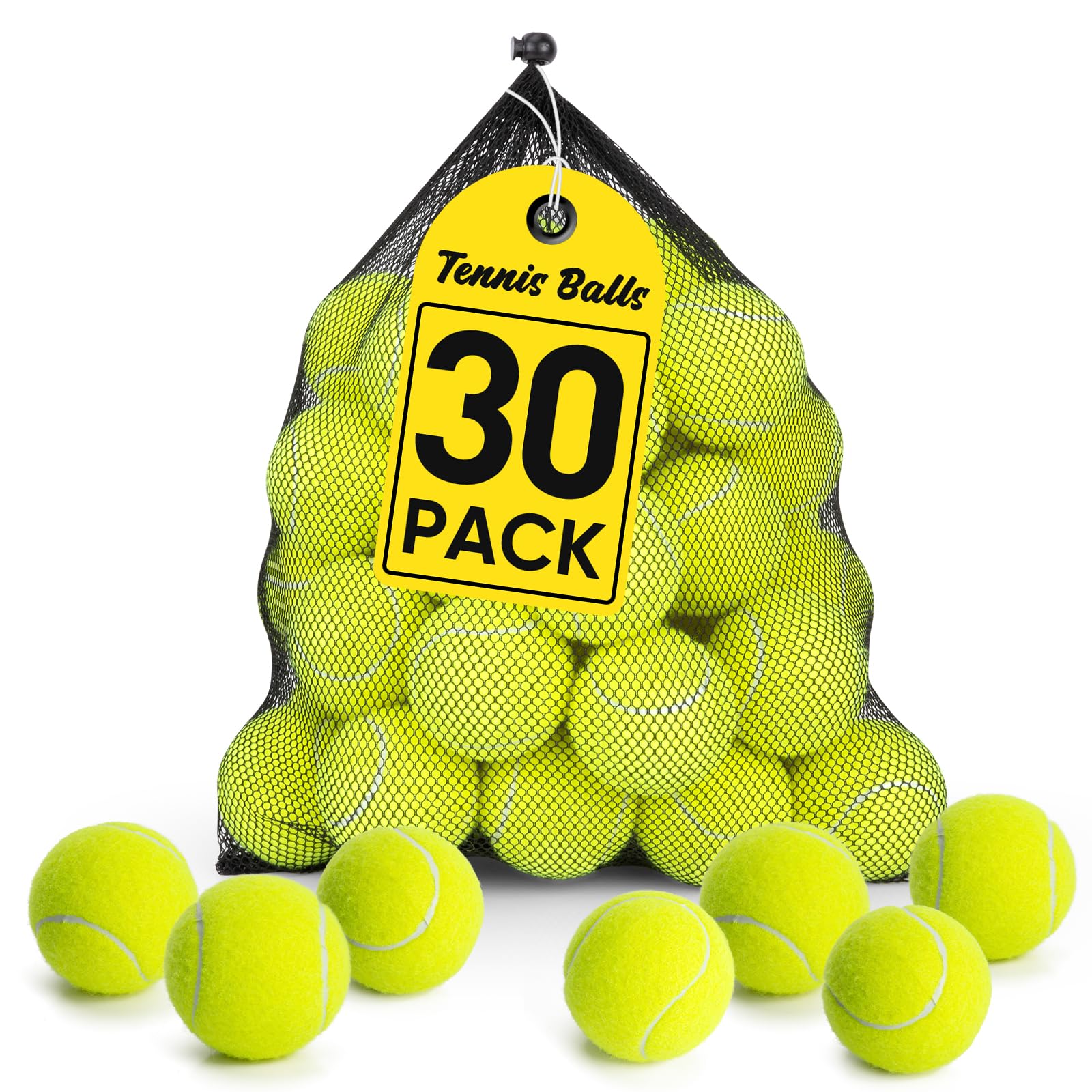 Treeroot front packaging showing 30 balls and clear labeling for easy storage