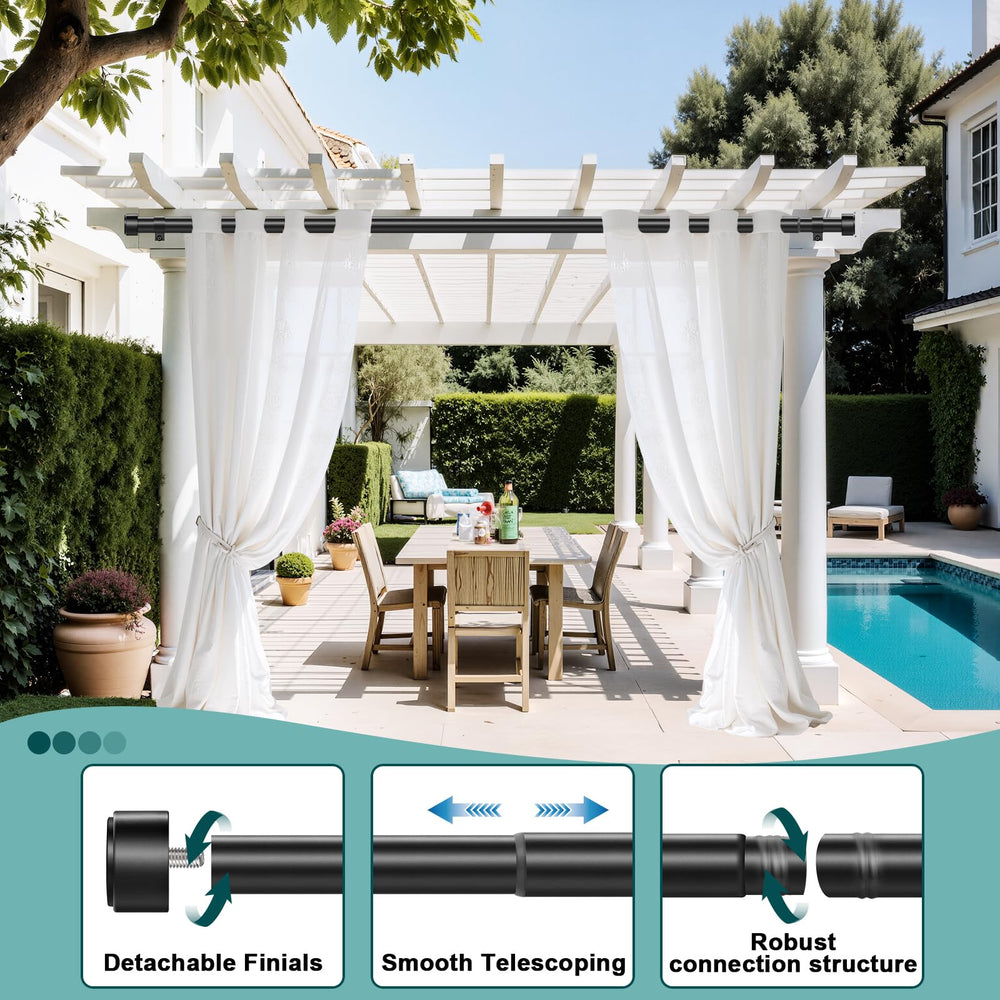 Treije varilla extendida sobre una regla para visualizar longitud ajustable