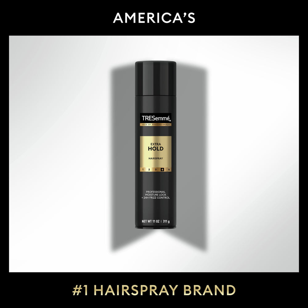 TRESemmé label detail highlighting ingredients and cruelty-free certification