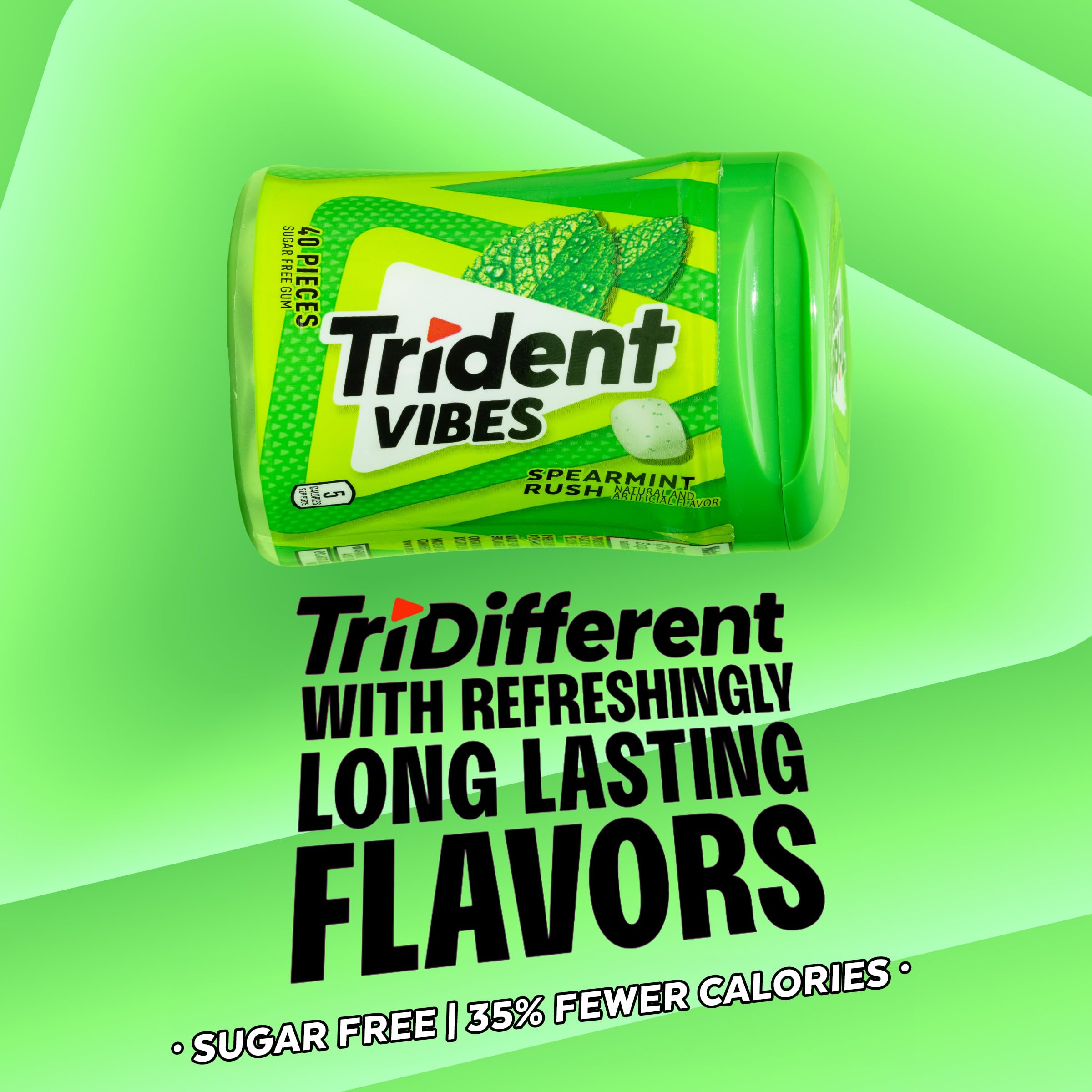 Trident frasco en bolso urbano listo para uso y frescura rápida