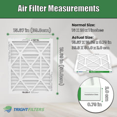 TRIGHTFILTERS pleated media close-up highlighting dense folds for increased filtration surface