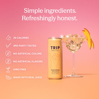 TRIP pack de 12 latas ideal para compartir en reuniones