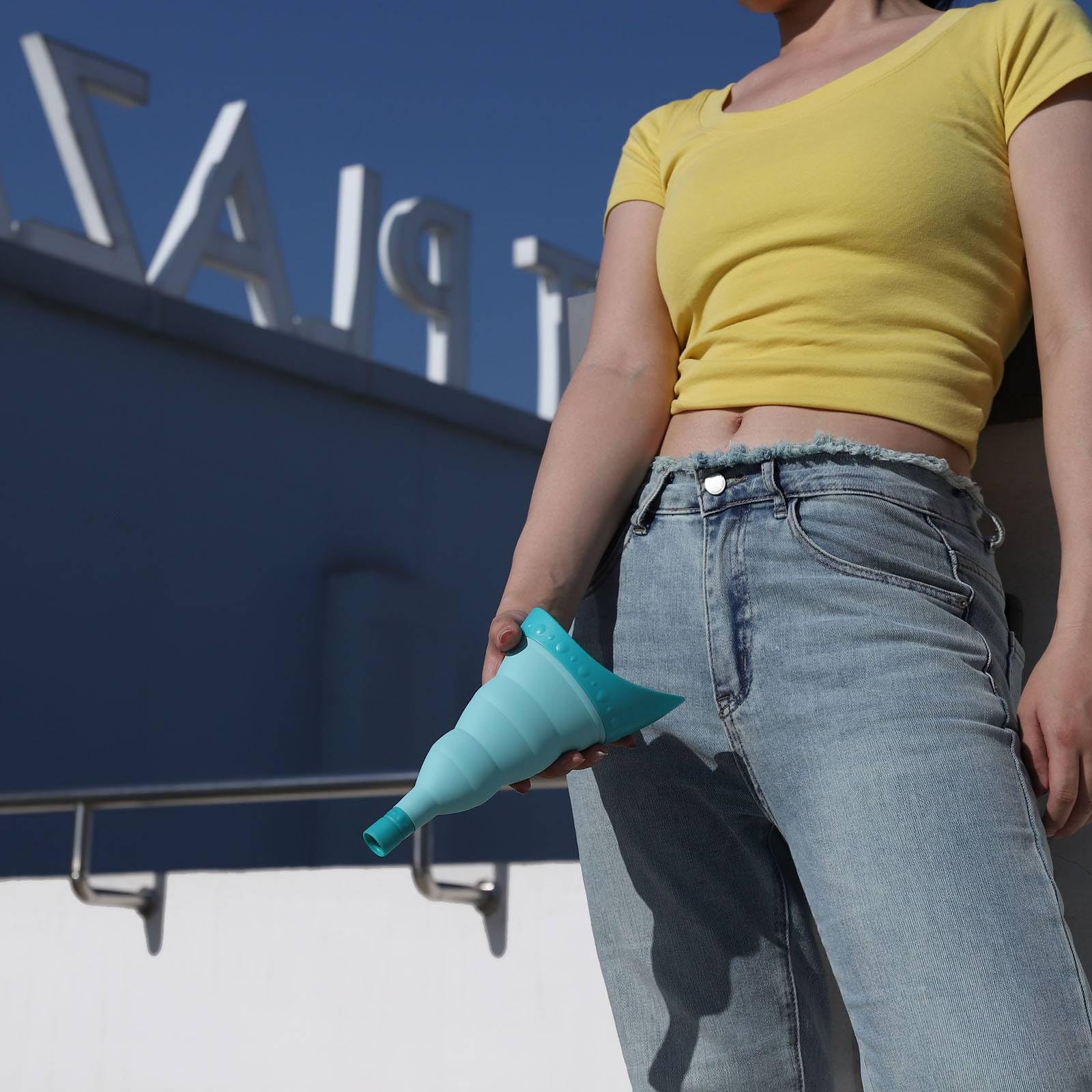 TRIPTIPS tubo extensor instalado para dirigir el flujo y mantener la ropa limpia