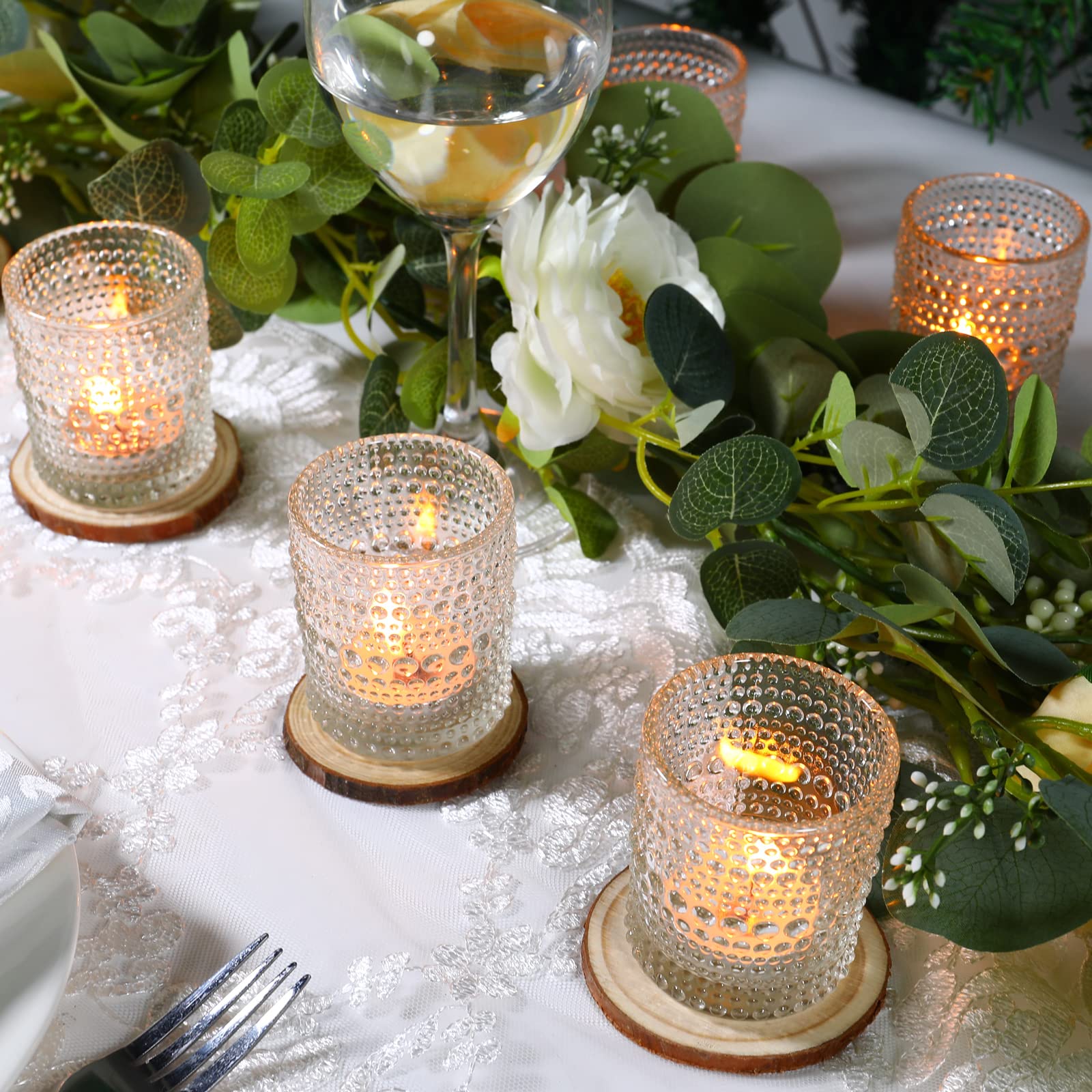 TRIRITE ambientación de boda con portavelas para elegante atmósfera