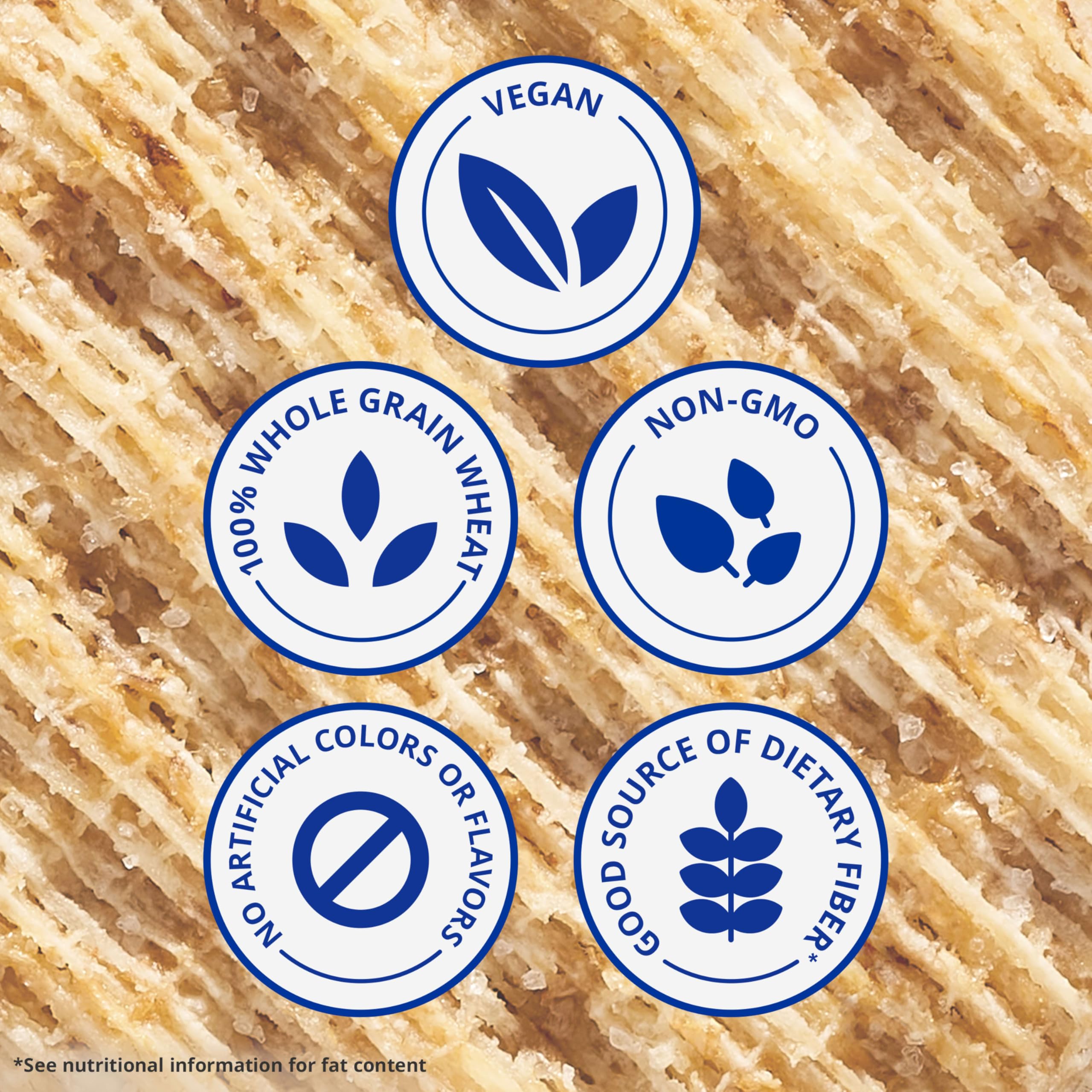 Triscuit detalle del sello Non-GMO que transmite confianza