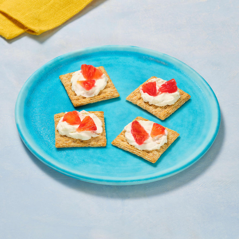 Triscuit en lonchera infantil como snack nutritivo y práctico