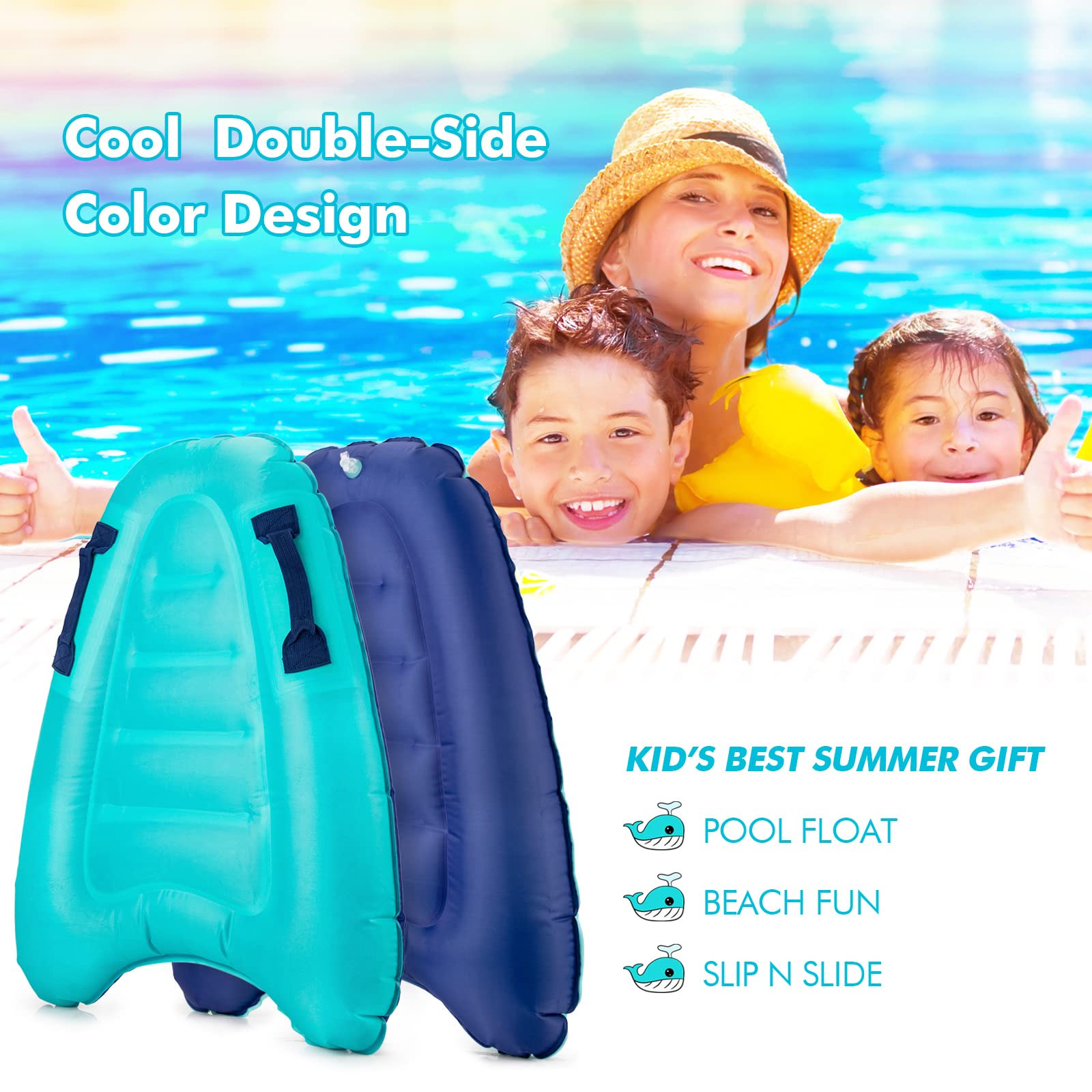 trivamo en piscina para entrenamiento de patada y ejercicios suaves