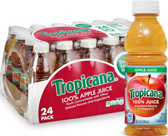 Tropicana botella frente empacado mostrando diseño y conveniencia