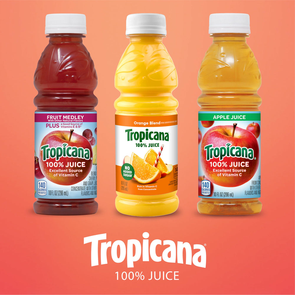 Tropicana en lonchera escolar para merienda práctica