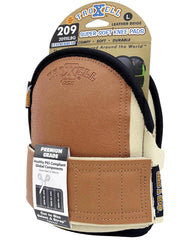 TROXELL USA rodillera frontal empaquetada mostrando par listo para uso