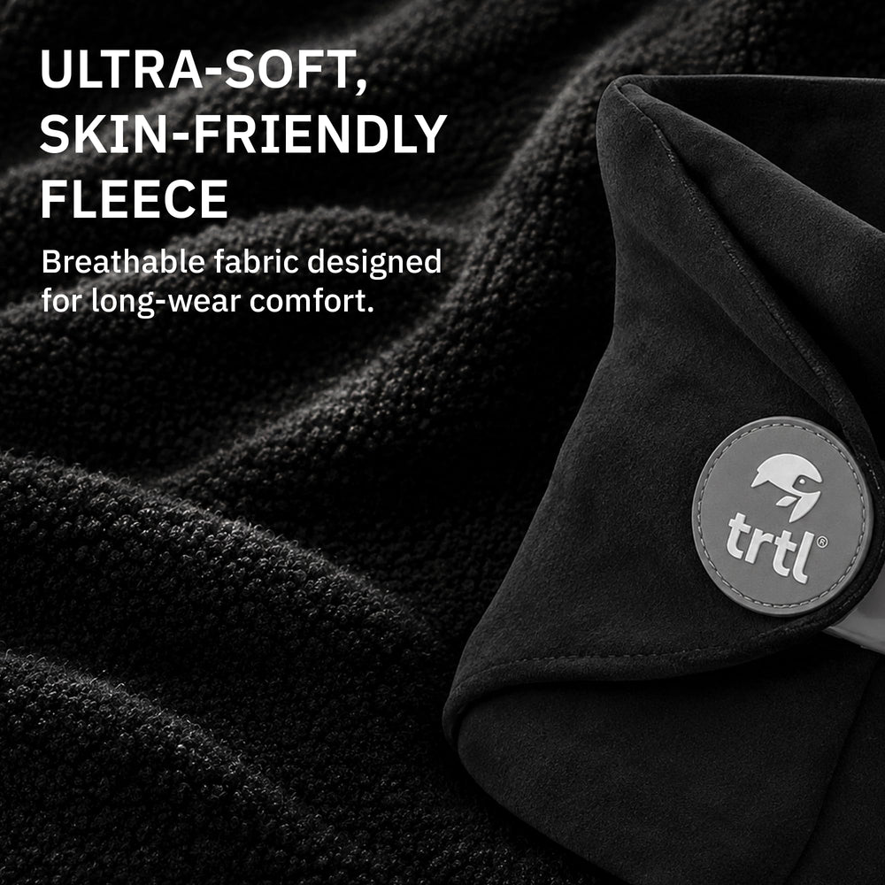 Trtl zipper and washable cover showing easy-care hygiene benefit