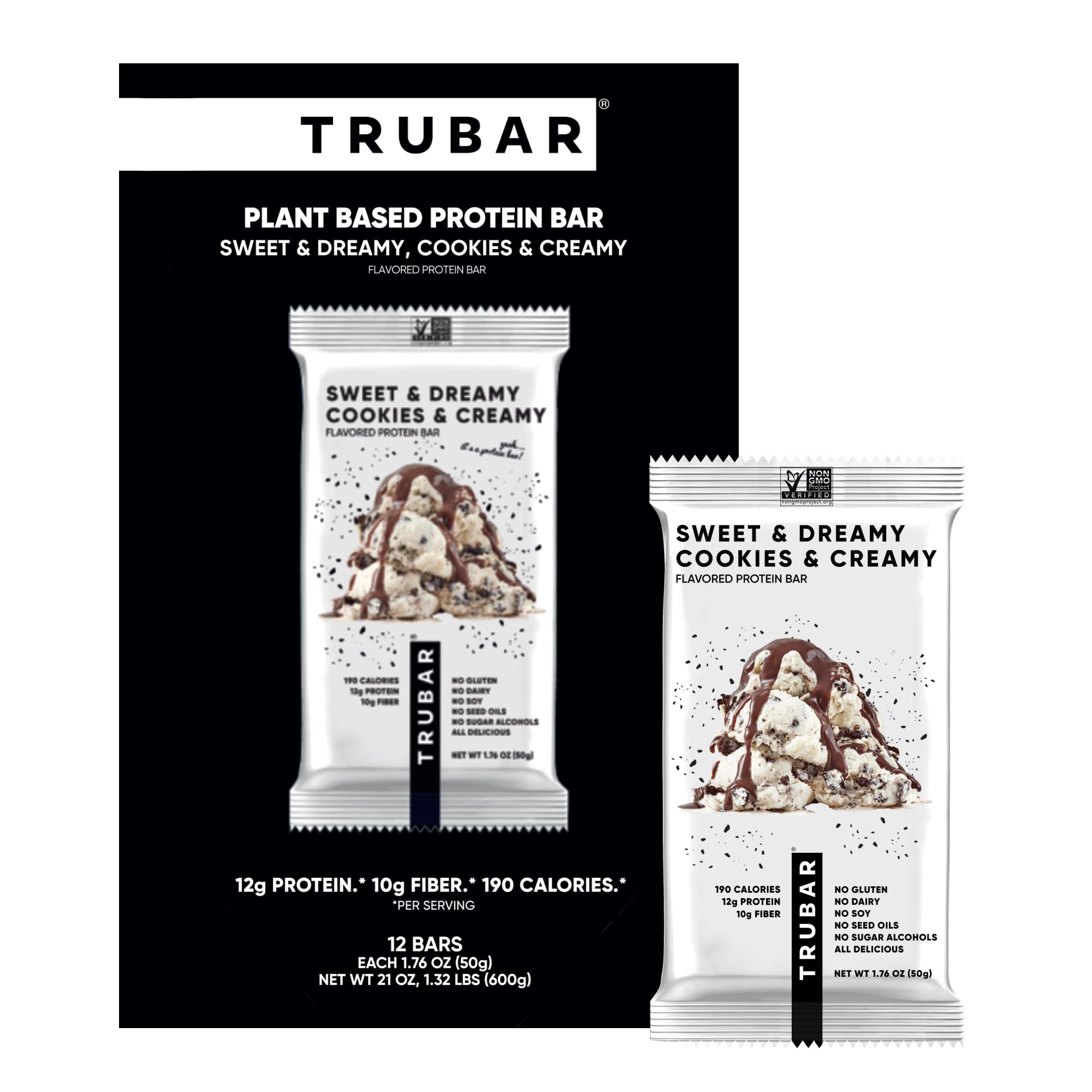 TRUBAR envase frontal Sweet & Dreamy mostrando diseño y tamaño útil