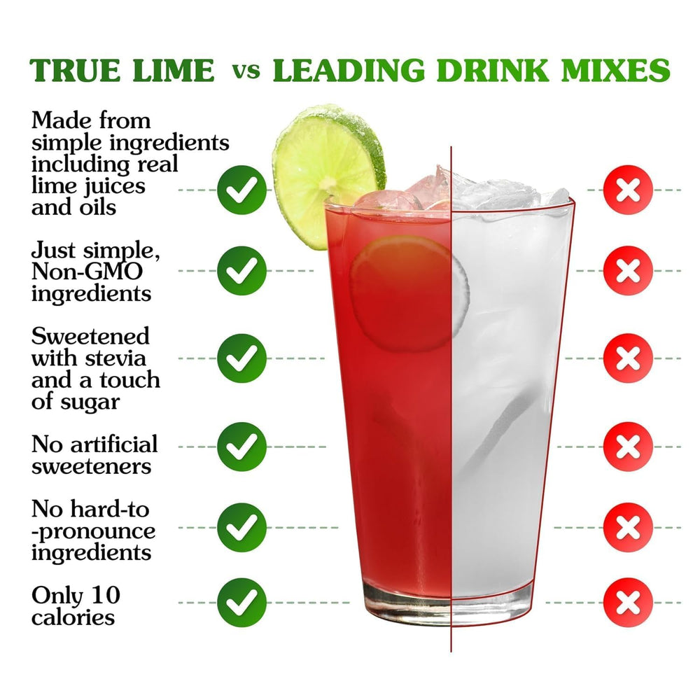 Glass of prepared True Lemon strawberry lemonade showing bright color and refreshment