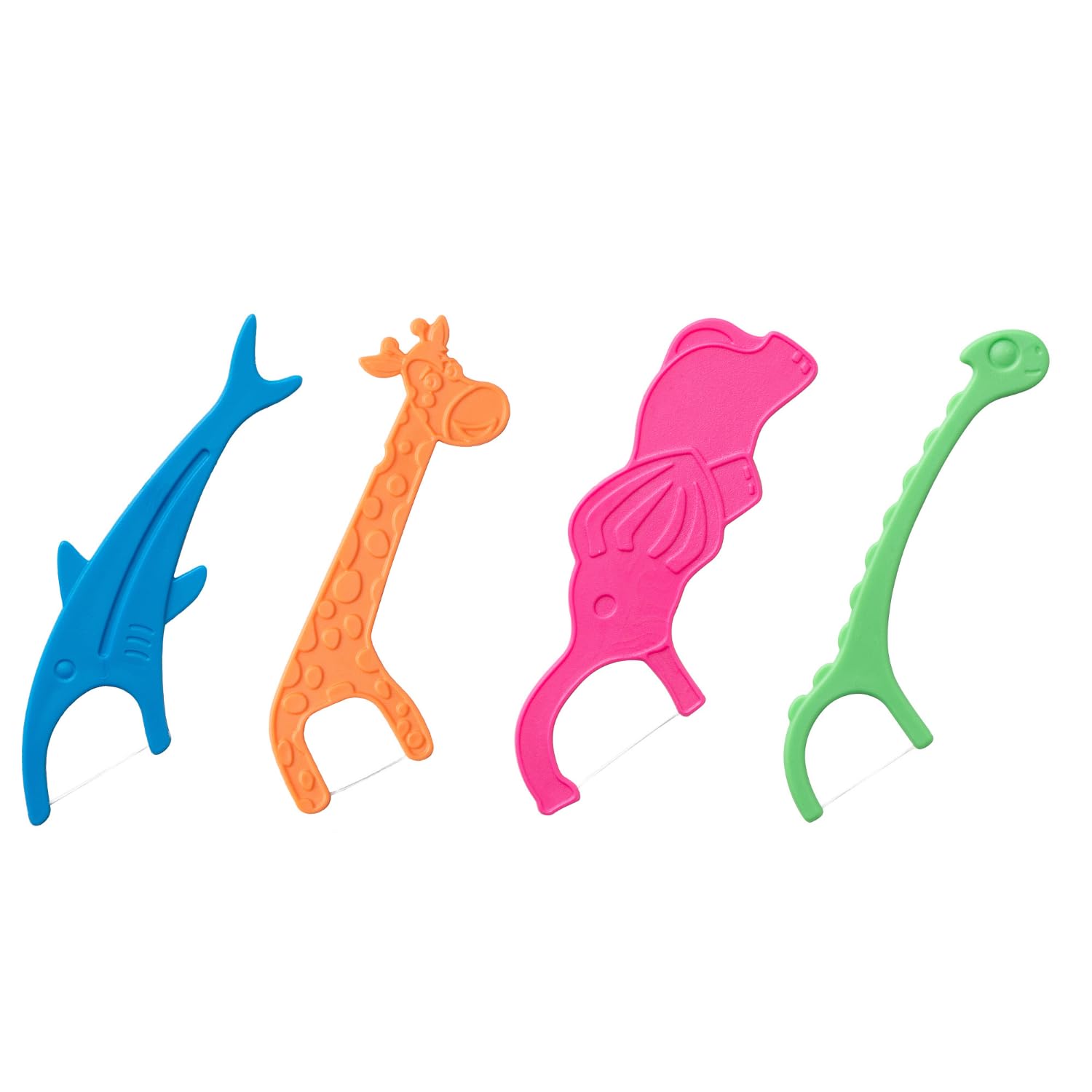 Trueocity niño usando el flosser, promoviendo limpieza interdental efectiva