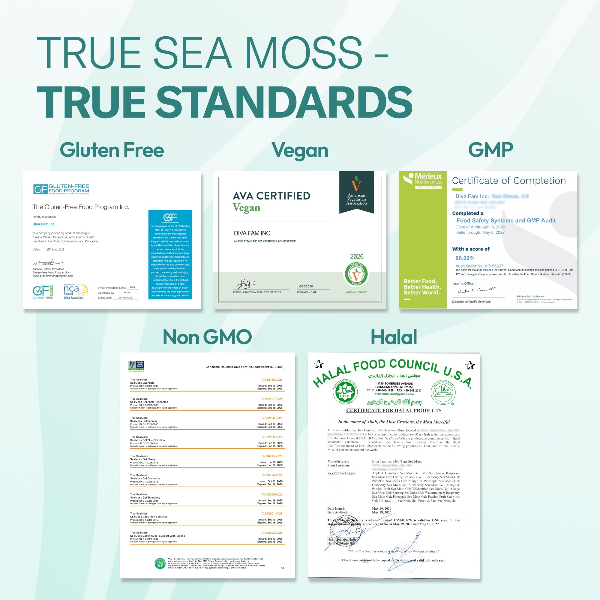 TrueSeaMoss gel mezclado en batido proteico cremoso y nutritivo