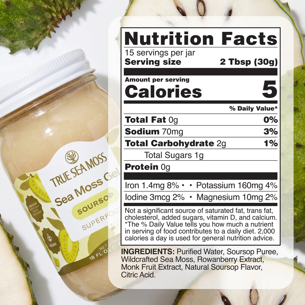 TrueSeaMoss jar on breakfast table showing quick incorporation into meals