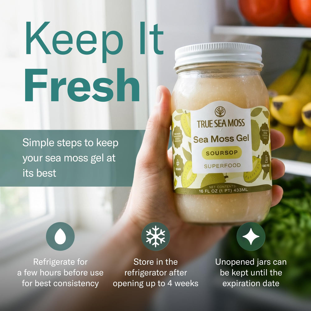 TrueSeaMoss production line jar batch displaying USA manufacturing oversight