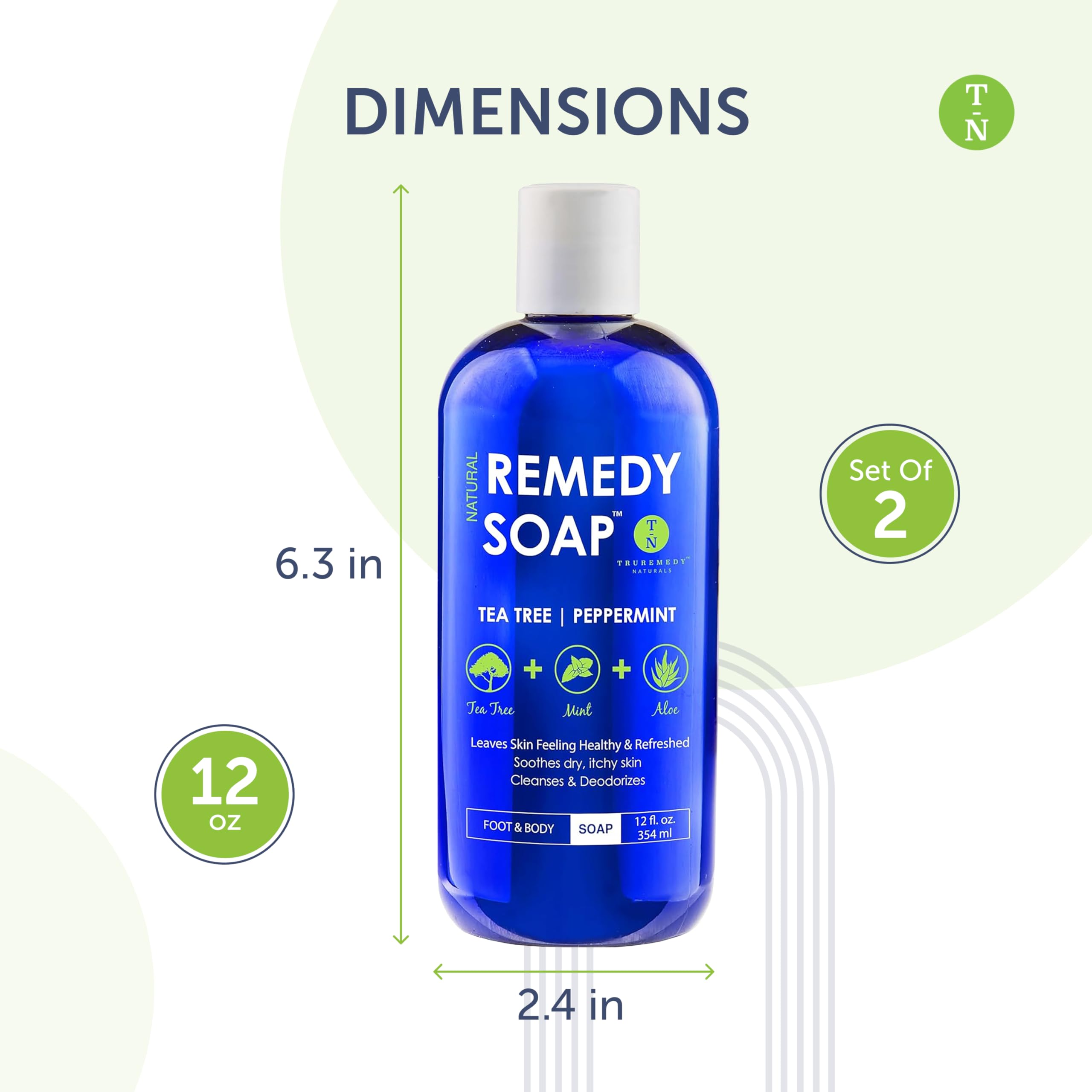 Truremedy Naturals gel pour texture illustrating smooth moisturizing formula