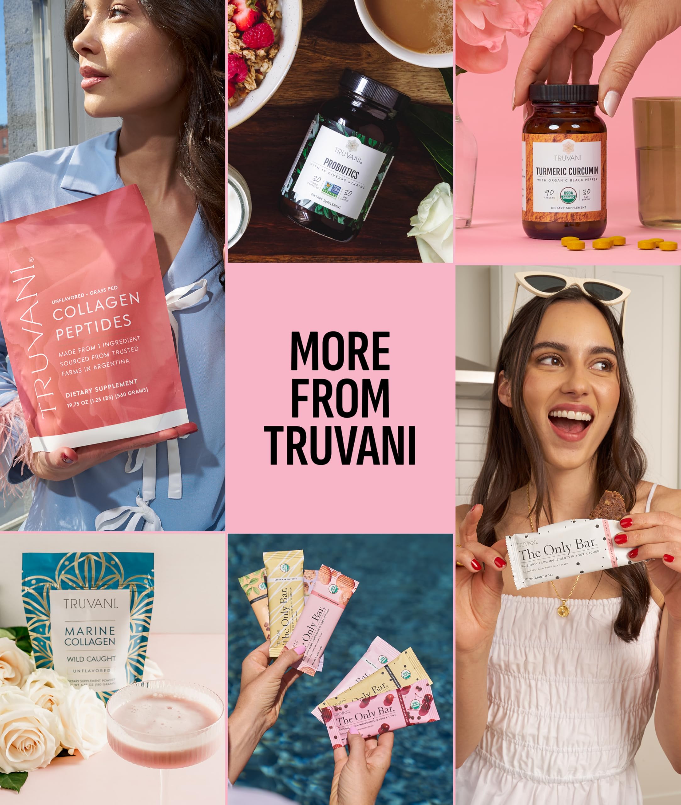 Truvani cierre con sello USDA Organic que garantiza certificación