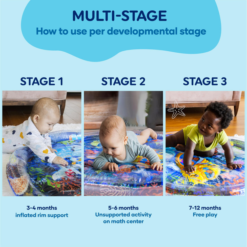TT TUMMYTIMEZ moving water beads in center stimulating visual tracking