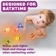 Tub Works Bugs primer plano del LED encapsulado que cambia colores al mojarse