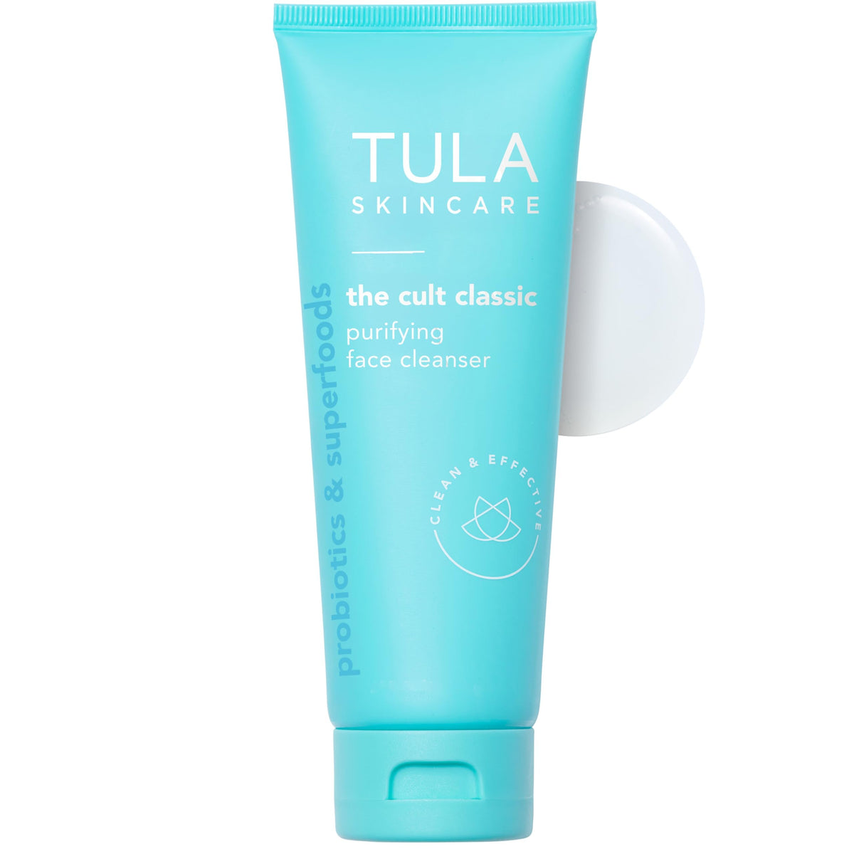 TULA limpiador frontal mostrando diseño y dosis fáciles de usar