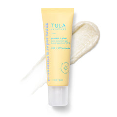 TULA frasco frontal del protector diario SPF 30 mostrando etiqueta clara y tamaño