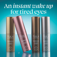 TULA Spresso aplicación en el hueso orbital para efecto refrescante y luminoso