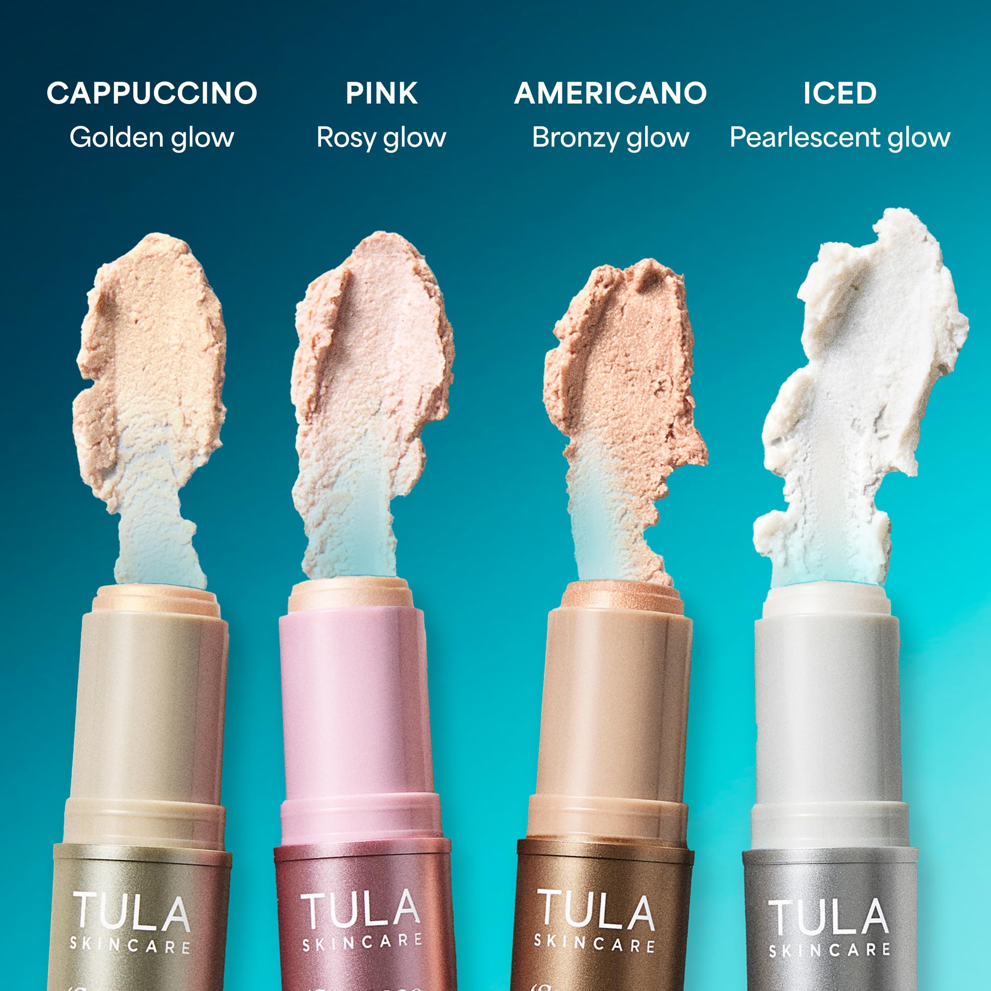 TULA Spresso etiqueta del envase con ingredientes clave y beneficio hidratante