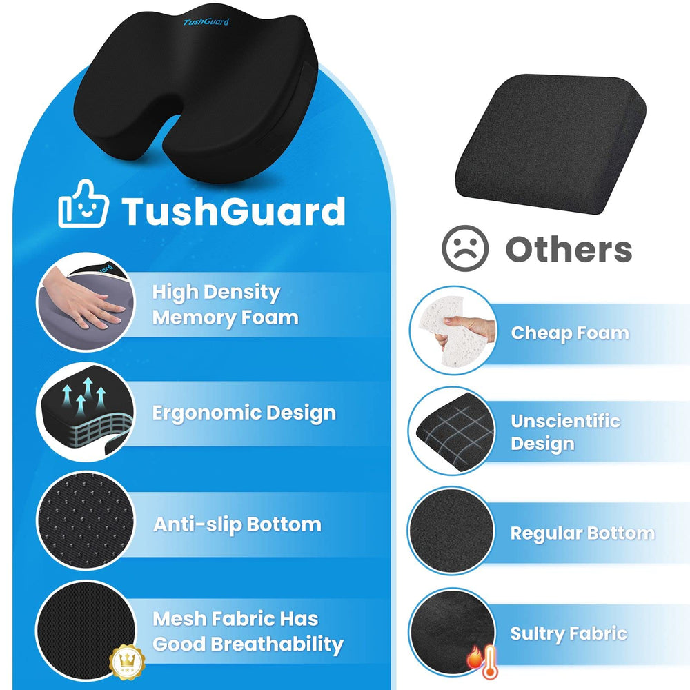 TushGuard funda con cremallera extraíble, fácil lavado y transpirabilidad