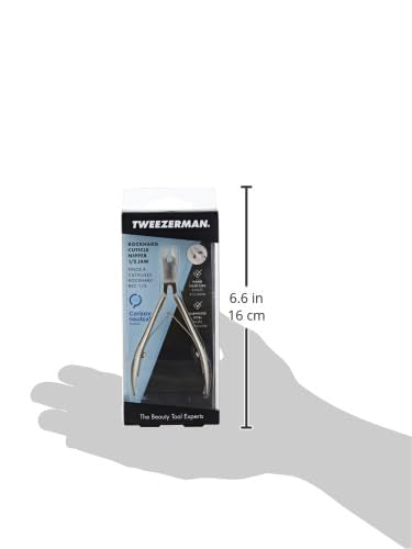 Tweezerman Rockhard detalle del muelle doble, menor fatiga manual