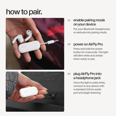 Twelve South AirFly Pro with travel pouch and keychain holder showing organized portability