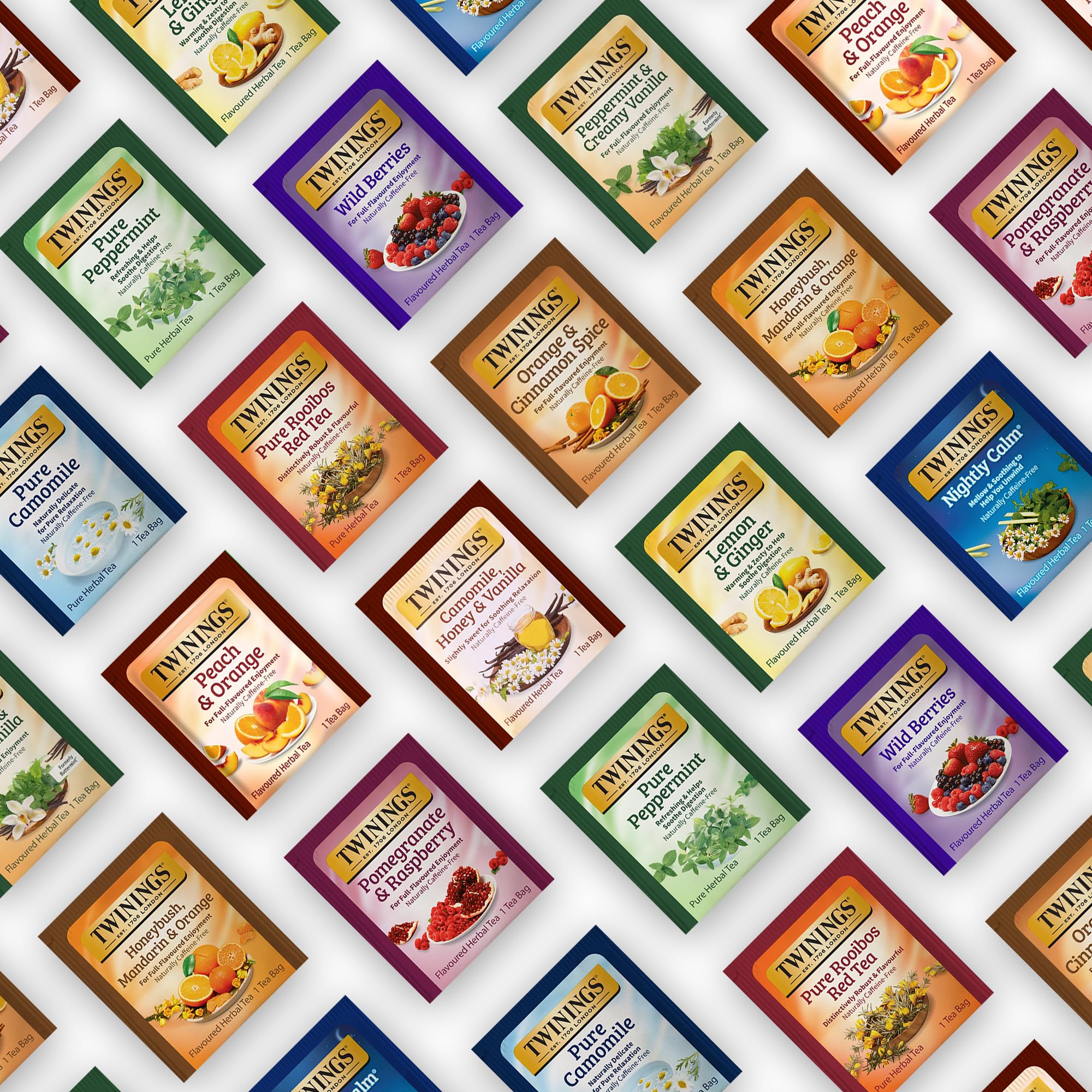 Twinings varias bolsitas individuales listas para transportar y servir