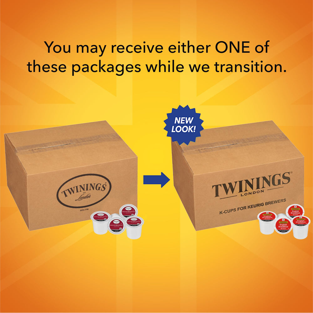 Detalle de una cápsula Twinings en mano, calidad y compatibilidad con Keurig