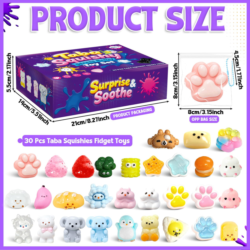 Tylices textura de squishy de TPR suave que demuestra elasticidad y tacto agradable