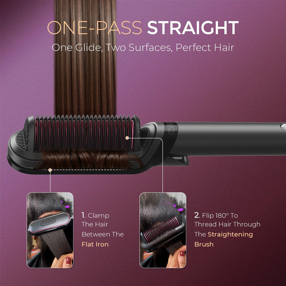 TYMO FLIPRO dientes T-Gloss Keratin que reducen tirones y frizz