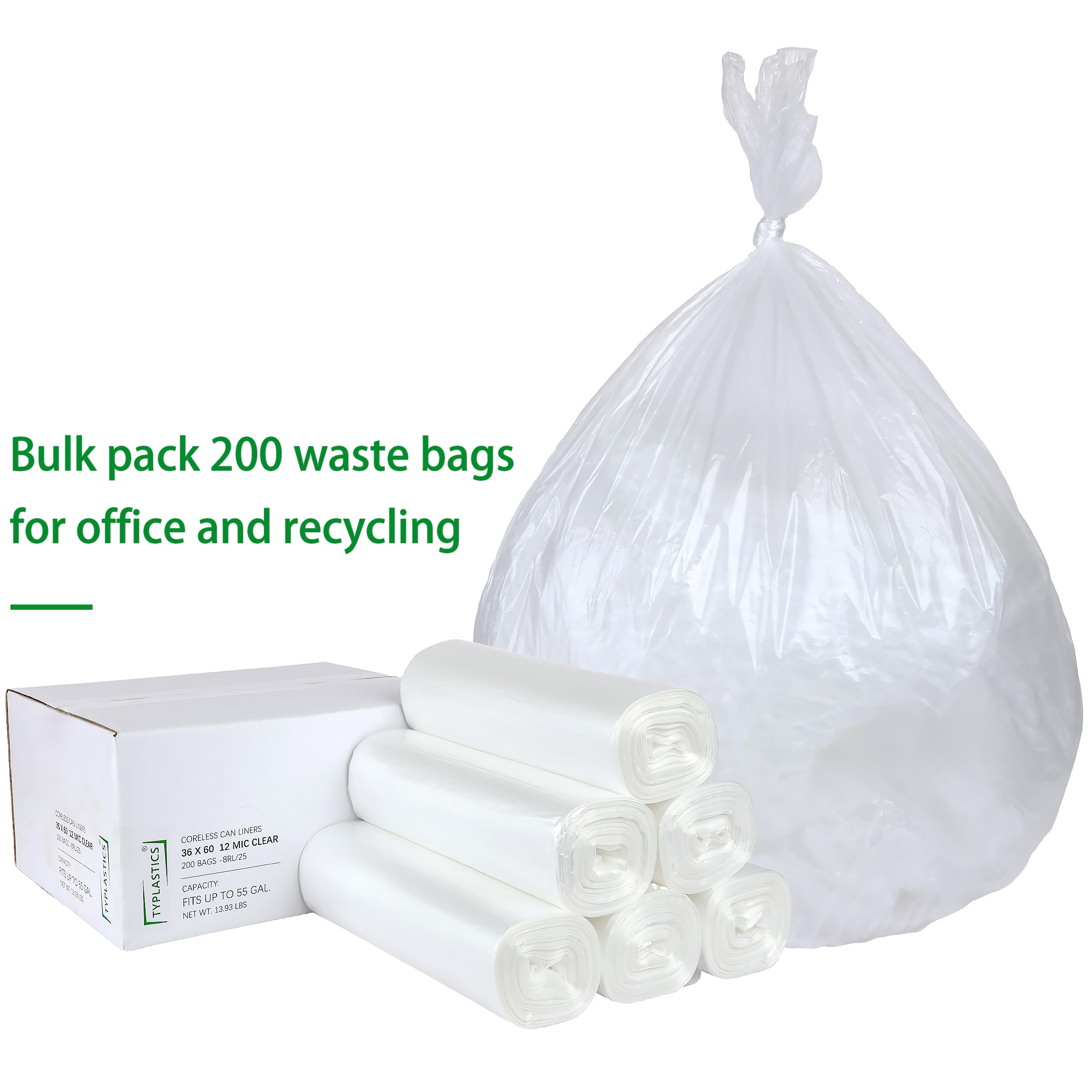 TYPLASTICS textura del polietileno resistente para menor riesgo de rasgado