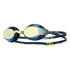 TYR Blackops 140 EV front view showing sleek racing shape and mirror lenses for speed