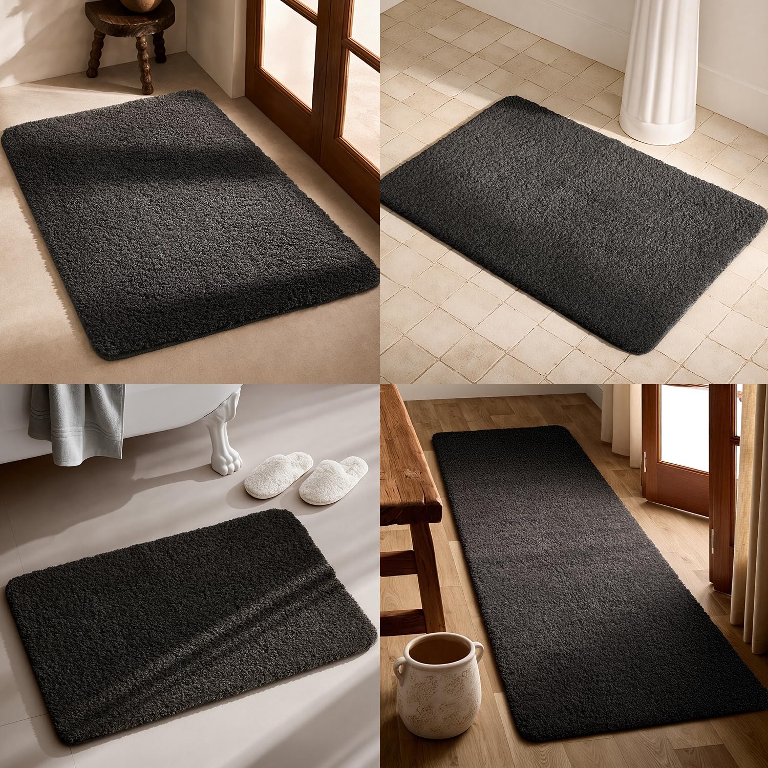 TYUU ambientada en baño moderno, estilo y confort