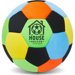 U Scored Sports pelota frontal mostrando color y diseño, segura para interiores