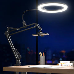 UBeesize anillo LED frontal con control de brillo y colores muestra ventaja profesional
