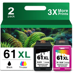 Ubinki pack 61XL frontal mostrando envase y cartuchos, beneficio ahorro