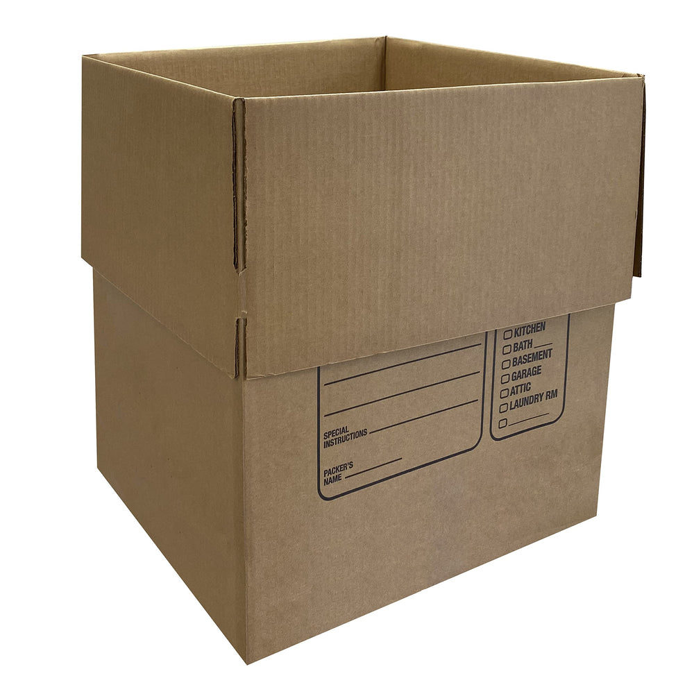Uboxes caja junto a una lámpara para comparar tamaño y capacidad