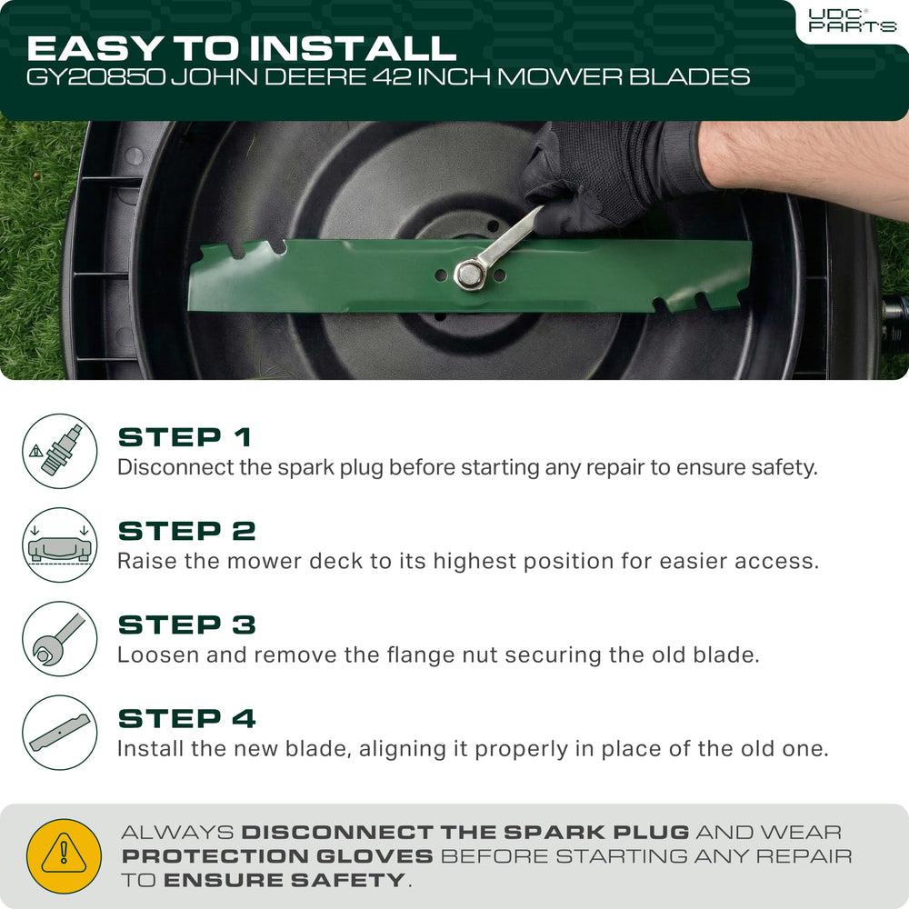 UDC Parts center 7-point star hole detail showing exact mounting fit benefit