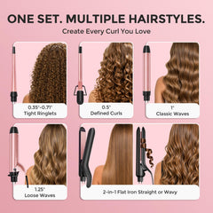 Ufree five interchangeable barrels laid out for versatile styling