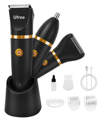 Ufree recortadora frontal mostrando diseño compacto y control cómodo